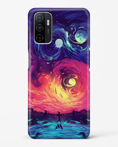 Starry Night Sun Hard Case Phone Cover (Oppo)