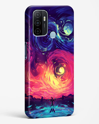 Starry Night Sun Hard Case Phone Cover (Oppo)