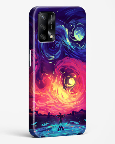 Starry Night Sun Hard Case Phone Cover (Oppo)