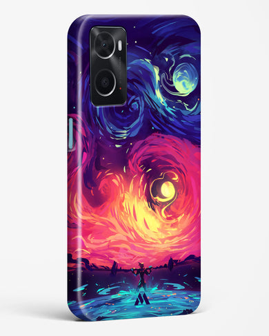 Starry Night Sun Hard Case Phone Cover (Oppo)