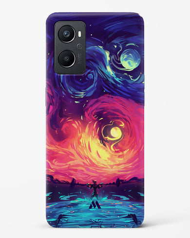 Starry Night Sun Hard Case Phone Cover (Oppo)