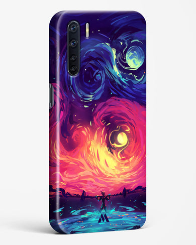 Starry Night Sun Hard Case Phone Cover (Oppo)