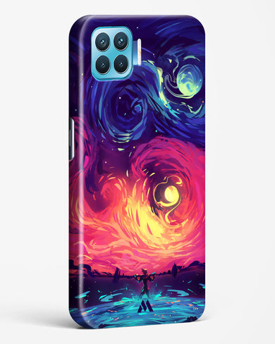 Starry Night Sun Hard Case Phone Cover (Oppo)