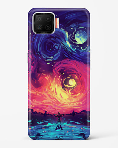 Starry Night Sun Hard Case Phone Cover (Oppo)