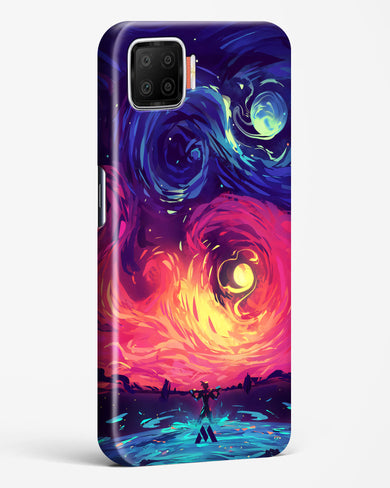 Starry Night Sun Hard Case Phone Cover (Oppo)