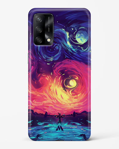 Starry Night Sun Hard Case Phone Cover (Oppo)