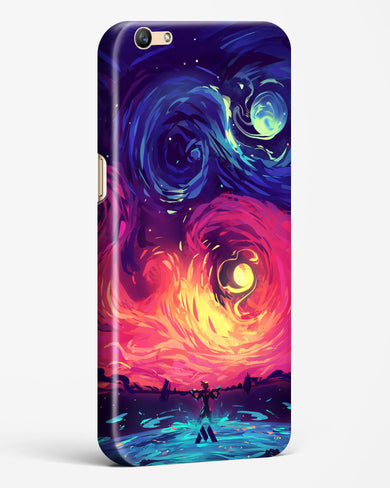 Starry Night Sun Hard Case Phone Cover (Oppo)