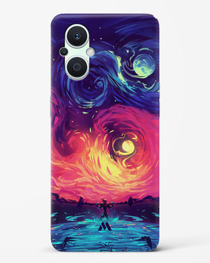 Starry Night Sun Hard Case Phone Cover (Oppo)