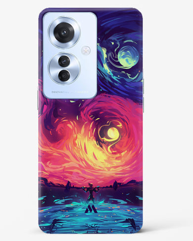 Starry Night Sun Hard Case Phone Cover (Oppo)