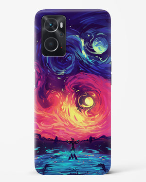 Starry Night Sun Hard Case Phone Cover (Oppo)