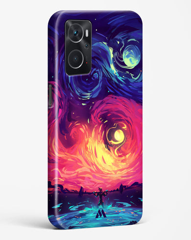 Starry Night Sun Hard Case Phone Cover (Oppo)