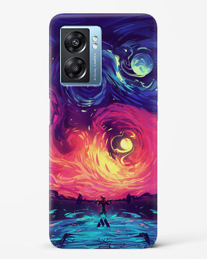 Starry Night Sun Hard Case Phone Cover (Oppo)