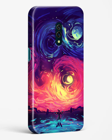 Starry Night Sun Hard Case Phone Cover (Oppo)