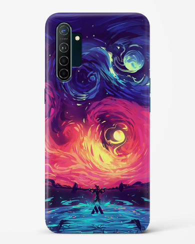 Starry Night Sun Hard Case Phone Cover (Oppo)