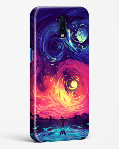 Starry Night Sun Hard Case Phone Cover (Oppo)