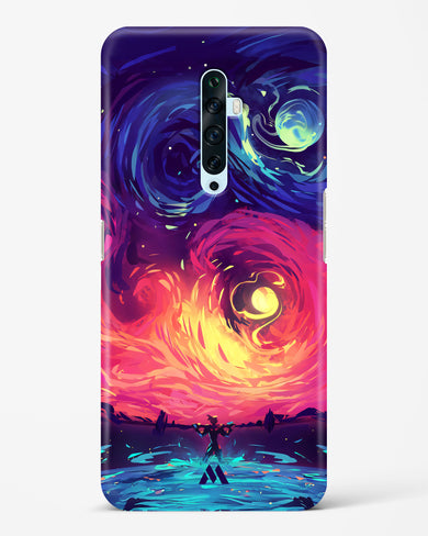 Starry Night Sun Hard Case Phone Cover (Oppo)