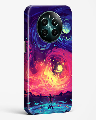 Starry Night Sun Hard Case Phone Cover (Realme)