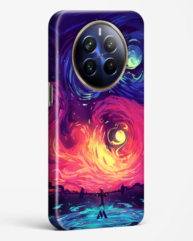 Starry Night Sun Hard Case Phone Cover (Realme)
