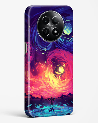 Starry Night Sun Hard Case Phone Cover (Realme)