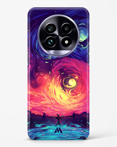 Starry Night Sun Hard Case Phone Cover (Realme)