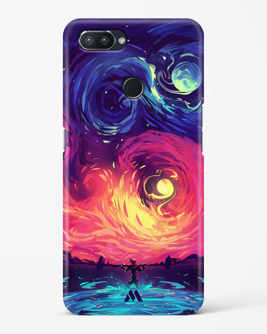 Starry Night Sun Hard Case Phone Cover (Realme)