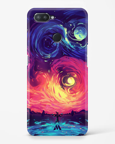 Starry Night Sun Hard Case Phone Cover (Realme)