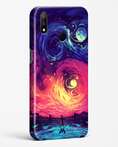 Starry Night Sun Hard Case Phone Cover (Realme)