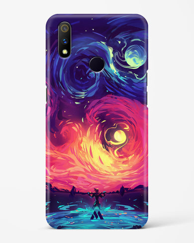 Starry Night Sun Hard Case Phone Cover (Realme)