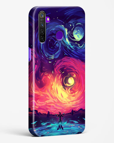 Starry Night Sun Hard Case Phone Cover (Realme)