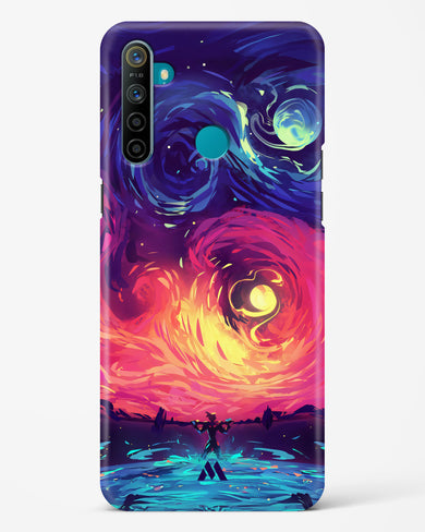 Starry Night Sun Hard Case Phone Cover (Realme)