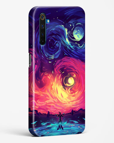 Starry Night Sun Hard Case Phone Cover (Realme)