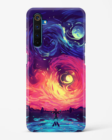 Starry Night Sun Hard Case Phone Cover (Realme)