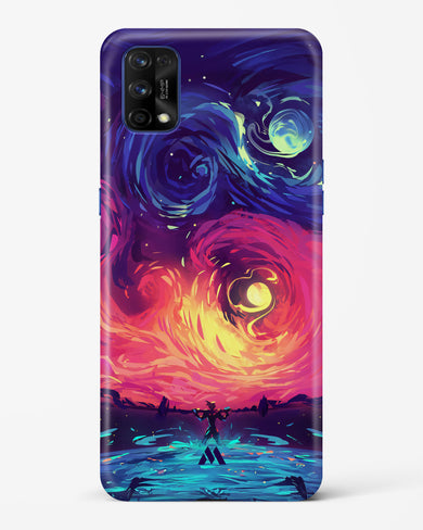 Starry Night Sun Hard Case Phone Cover (Realme)