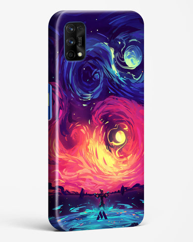 Starry Night Sun Hard Case Phone Cover (Realme)