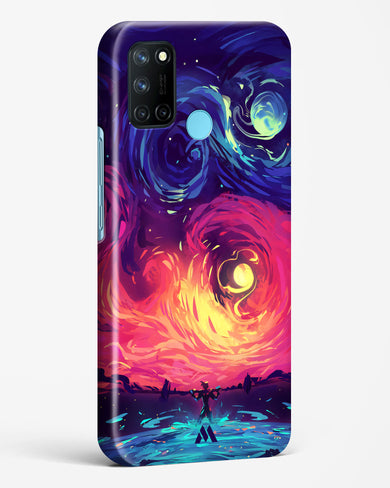 Starry Night Sun Hard Case Phone Cover (Realme)