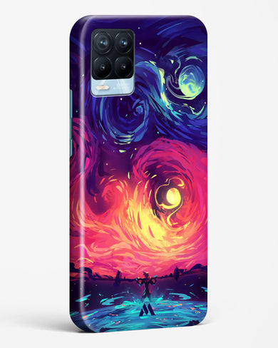 Starry Night Sun Hard Case Phone Cover (Realme)