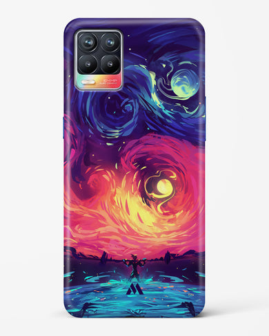 Starry Night Sun Hard Case Phone Cover (Realme)