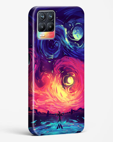 Starry Night Sun Hard Case Phone Cover (Realme)