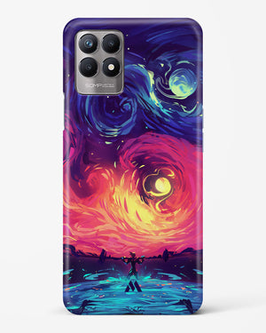 Starry Night Sun Hard Case Phone Cover (Realme)