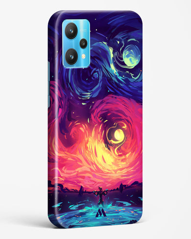 Starry Night Sun Hard Case Phone Cover (Realme)