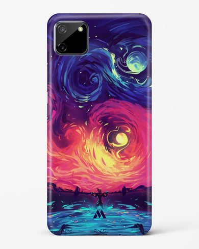 Starry Night Sun Hard Case Phone Cover (Realme)