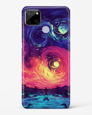 Starry Night Sun Hard Case Phone Cover (Realme)