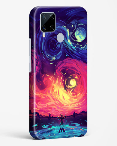 Starry Night Sun Hard Case Phone Cover (Realme)