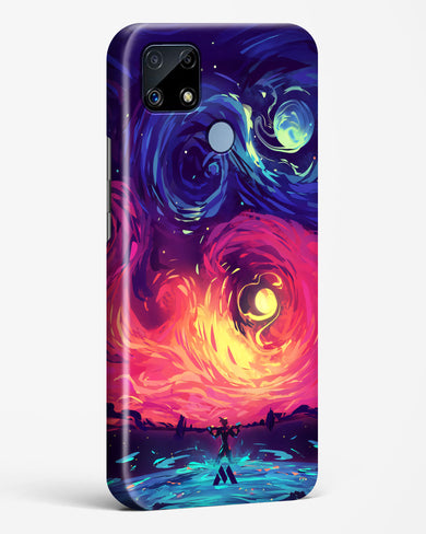 Starry Night Sun Hard Case Phone Cover (Realme)