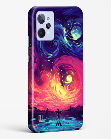 Starry Night Sun Hard Case Phone Cover (Realme)