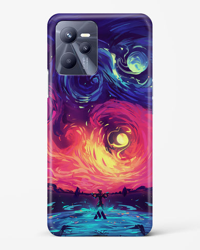 Starry Night Sun Hard Case Phone Cover (Realme)