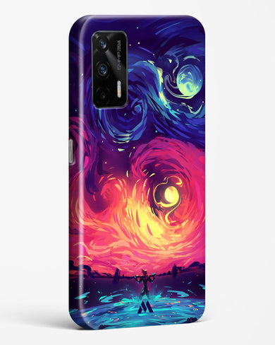 Starry Night Sun Hard Case Phone Cover (Realme)