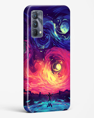 Starry Night Sun Hard Case Phone Cover (Realme)