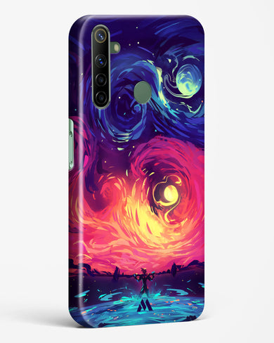 Starry Night Sun Hard Case Phone Cover (Realme)