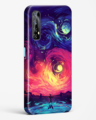 Starry Night Sun Hard Case Phone Cover (Realme)